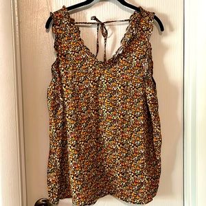 Lauren Conrad floral blouse